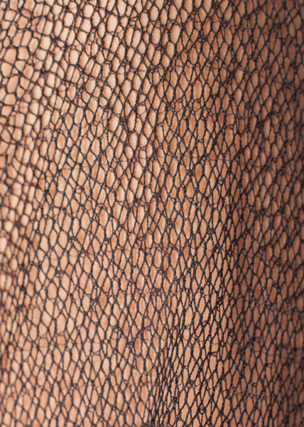 Net Dress in Black